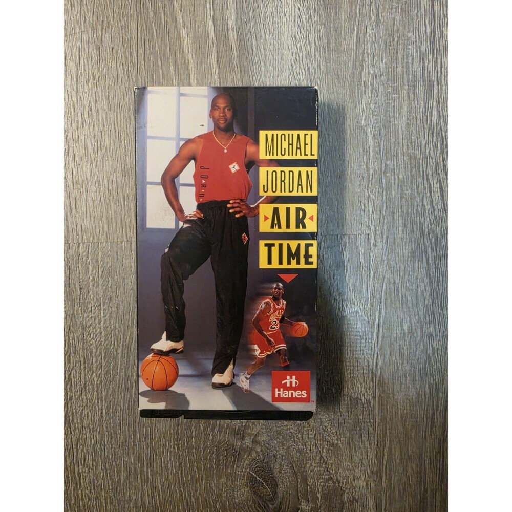 Vintage 1993 Michael Jordan: Air Time VHS Tape Open Box New